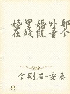 婚里婚外那些事在线观看全集免费播放