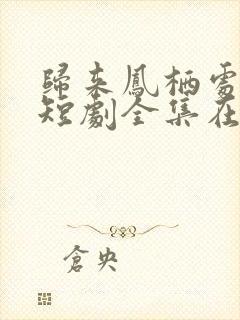 归来凤栖处短剧短剧全集在线观看