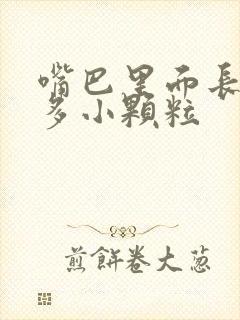 嘴巴里面长了好多小颗粒