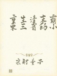 重生清末霸占了东三省的小说