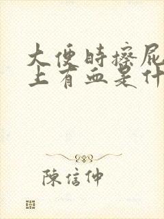 大便时擦屁股纸上有血是什么原因