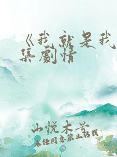 《我就是我》分集剧情