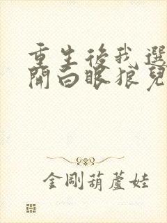 重生后我选择离开白眼狼儿子短剧