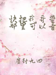 快把我哥带走在哪里可以看到