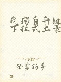 我独自升级漫画下拉式土豪