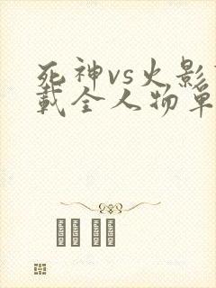 死神vs火影下载全人物单机