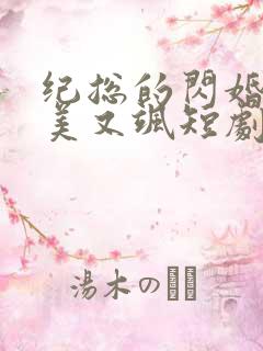 纪总的闪婚夫人美又飒短剧