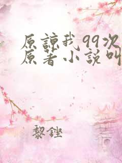 原谅我99次后原著小说叫什么