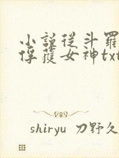 小说从斗罗开始俘获女神txt下载