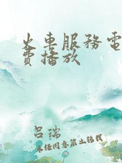 火车服务电影免费播放