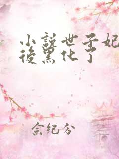 小说世子妃重生后黑化了