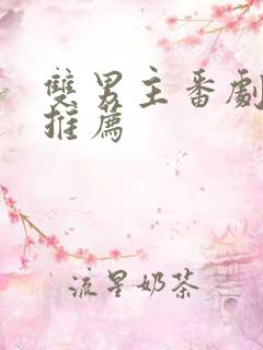 双男主番剧日剧推荐