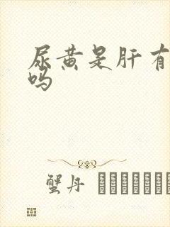 尿黄是肝有问题吗