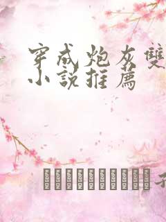 穿成炮灰双男主小说推荐