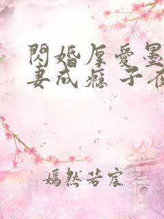 闪婚厚爱墨少宠妻成瘾 子夜轻语