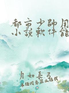 都市少帅用什么小说软件能看