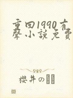 重回1990有声小说免费听