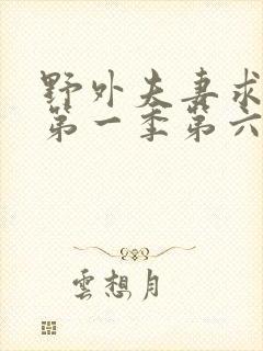 野外夫妻求生档第一季第六集