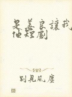 是善良让我遇到他短剧