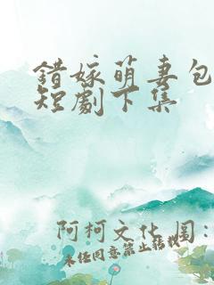 错嫁萌妻包甜的短剧下集