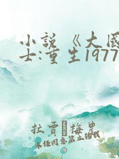 小说 《大国院士:重生1977当知青》