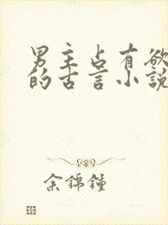 男主占有欲很强的古言小说