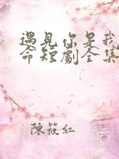 遇见你是我的宿命短剧全集免费播放