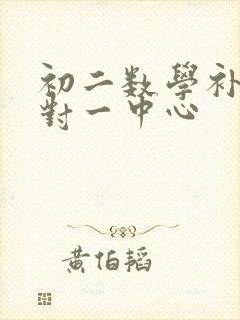 初二数学补习一对一中心