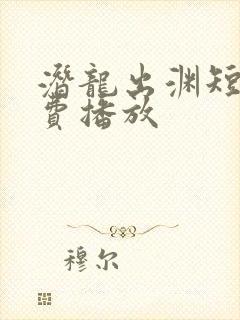 潜龙出渊短剧免费播放