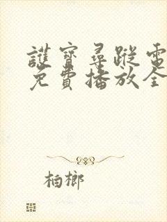 护宝寻踪电视剧免费播放全集下载