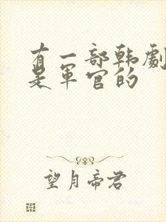 有一部韩剧女主是军官的