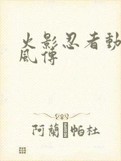 火影忍者动漫疾风传