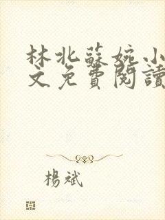 林北苏婉小说全文免费阅读最新章