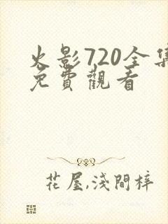 火影720全集免费观看