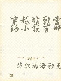 穿越明朝当皇帝的小说有哪些