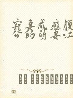 宠妻成瘾腹黑老公的萌妻江米多