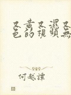 又黄又湿又骚又色的视频无遮挡