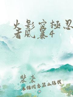 火影究极忍者忍者风暴4