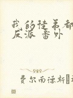 我的徒弟都是大反派 番外