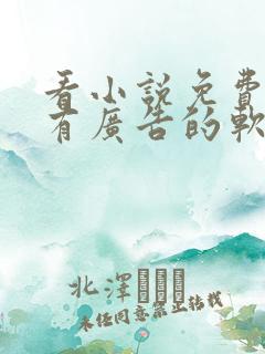 看小说免费还没有广告的软件