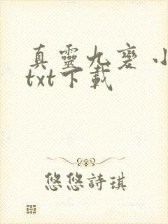 真灵九变 小说txt下载