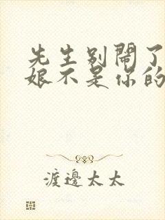 先生别闹了,新娘不是你的全集免费