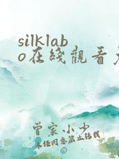 silklabo在线观看免费播放电视剧