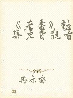 《老番》动漫全集免费观看