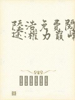 陆浩免费阅读官途:权力巅峰