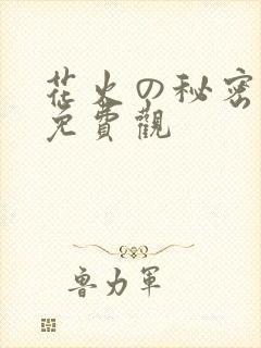 花火の秘密动漫免费观