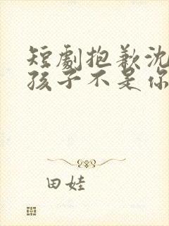 短剧抱歉沈先生孩子不是你的免费