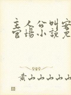 主人公叫安江的官场小说免费阅读