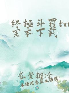 终极斗罗txt完本下载