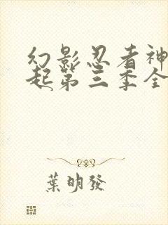 幻影忍者神龙崛起第三季全集免费